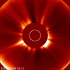 Latest LASCO C2 image of the Sun