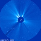 Latest LASCO C3 image of the Sun